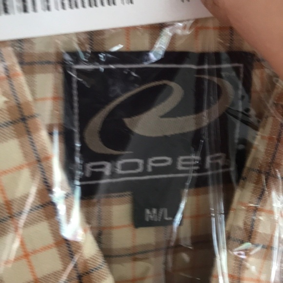 NEW Men’s Roper Western Short Sleeve Shirt M/L - Picture 3 of 5